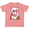 thumbnail image 3 of Inktastic Baseball Fifth Birthday Five Years Old Boys or Girls Toddler T-Shirt, 3 of 5