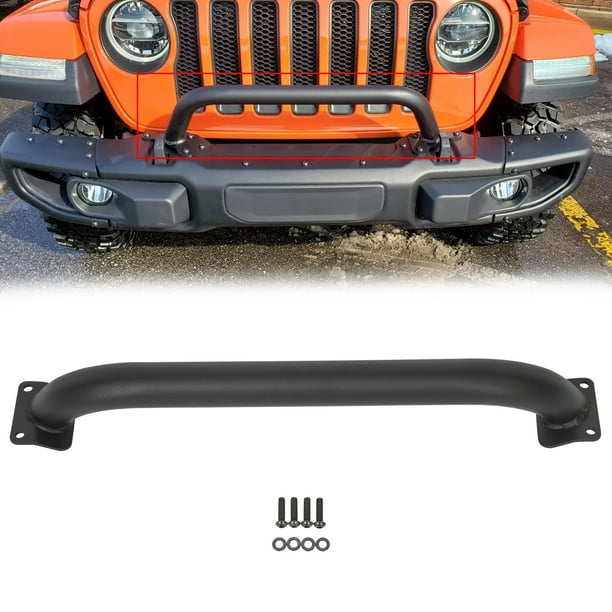 For Jeep Wrangler Gladiator JL JT 2019 2020 Grille Winch Brush Guard