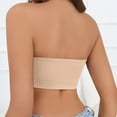 thumbnail image 4 of Women's Sexy Traceless Large Anti Drop Off One Shoulder Wrapped Chest Wrapped Up Bra, 4 of 9