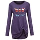 thumbnail image 4 of Ichuanyi liquidación de moda femenina estampado de mangas largas blusa redonda de cuello redondo ICHUANYI WER202308241370, 4 of 5