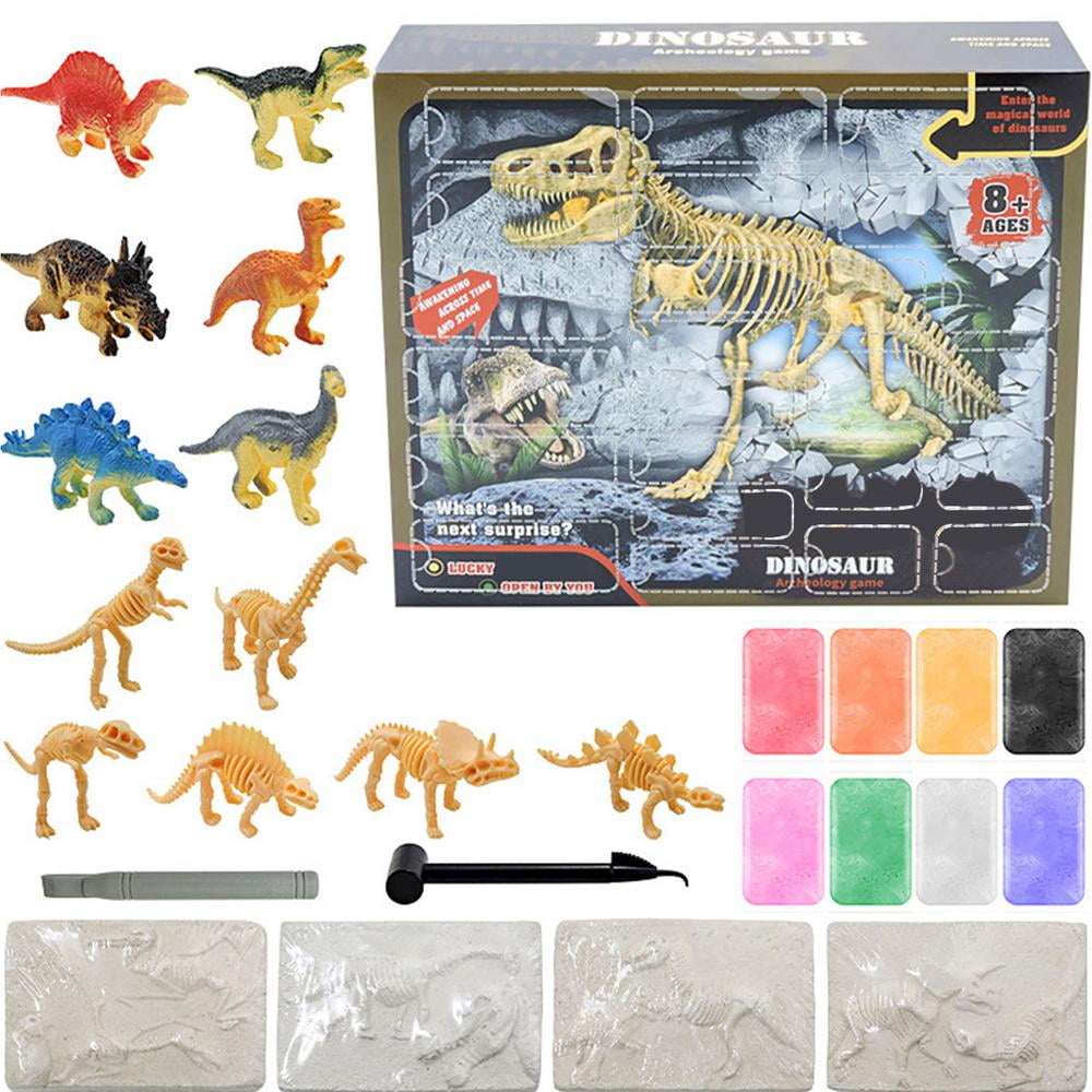 IMSHIE DIY Dinosaur Excavation Kit Dig Up Dino for Kids Digging Bones