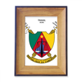 thumbnail image 1 of Yaounde Cameroon National Emblem Photo Frame Exhibition Display Art Desktop Painting, 1 of 3