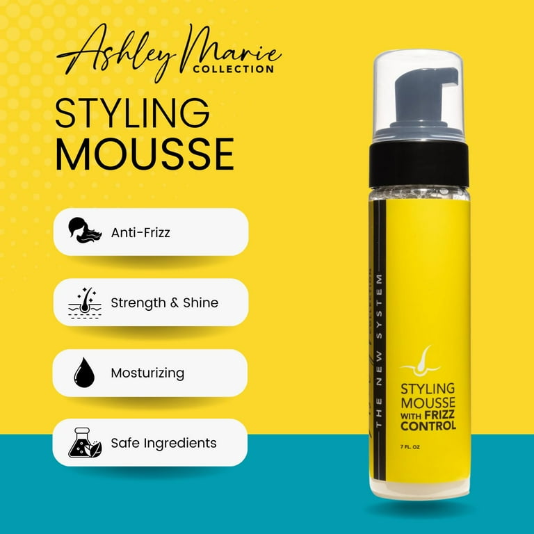 The Hair Diagram Ashley Marie Styling Mousse, Frizz Control
