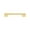 Hand-finished in a brushed brass tone., variant on Utopia Alley Marino Pull Handle - Decorative Cabinet Drop Pull Handles- Vintage Cabinet Hardware with Hand Finished Brushed Brass - Metal Drawer Pull Handle, 5.0" Center to Center