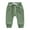 Green, variant on Musuos Baby Boys Sweatpants, 6 12 18 24M 3T Elastic Waist Drawstring Solid Fall Trousers with Pockets for Casual Daily
