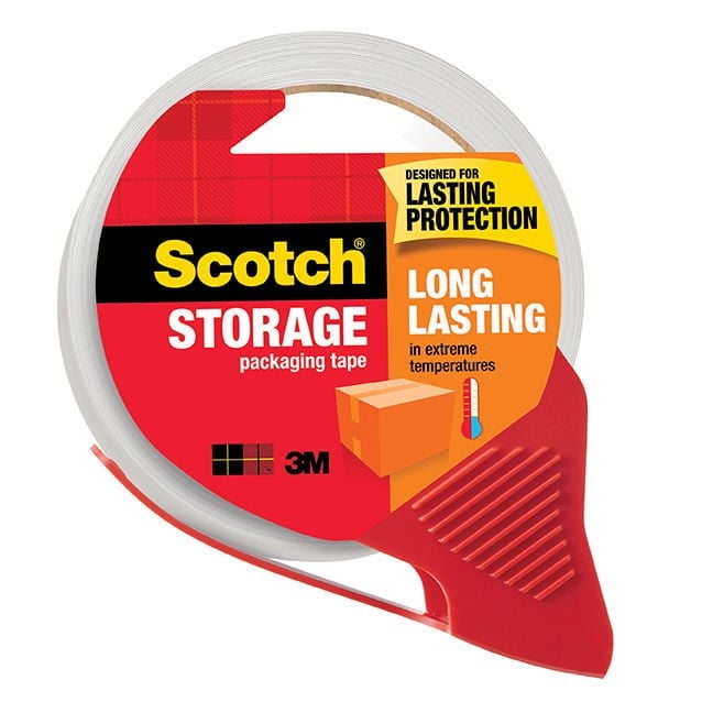 Scotch® Long Lasting Storage Packaging Tape, 3650S-RD-ESF, 3650S-RD Scotch