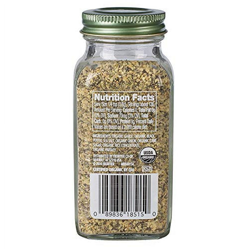 (Pack Of 6) Simply Organic Bottle Garlic Pepper 3.73 Oz