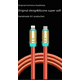 thumbnail image 4 of Adecuado para bricolaje hecho a mano para Apple Huawei OPPOTypeC cable de datos CarPlay de coche luminoso RGB con cable redondo de silicona, 4 of 4