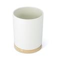thumbnail image 2 of Thyme & Table Modern Ceramic and Bamboo Kitchen Utensil Holder, 2 of 7