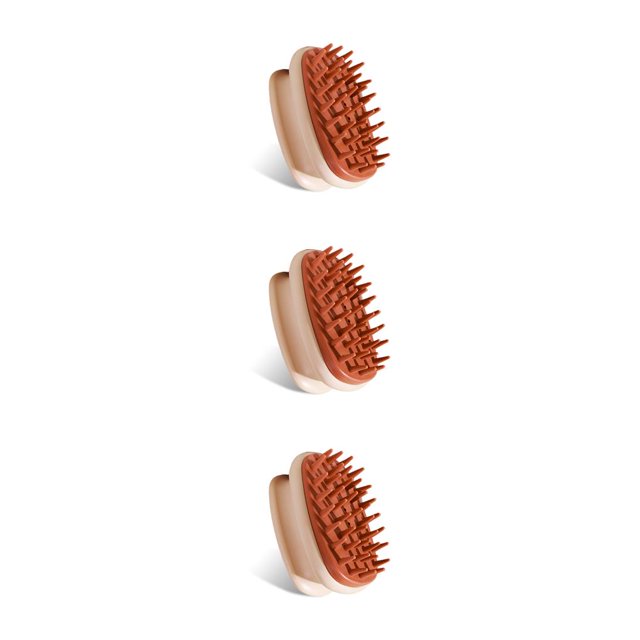 sweethay Masajeador de cuero cabelludo, cepillo de champú de silicona práctico para el hogar, masajeadores de cabello, depuradores de cabello Type1 NO1