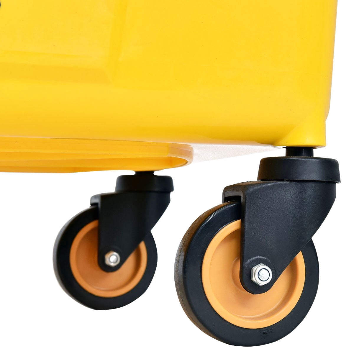 Topbuy 35 Quart Mop Bucket Wringer Side Press bathroom hotel