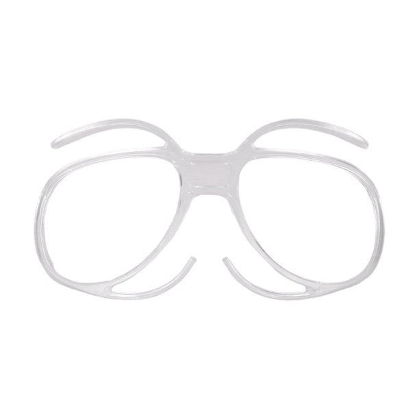 Montura de gafas de esquí,Montura de gafas de esquí Montura de gafas de esquí,Gafas de esquí Montura para miopía Adaptador para miopía Transparente,Adaptador óptico de inserción para