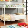 thumbnail image 3 of Benzara Rainbow Contemporary Bunk Bed, White, 3 of 3