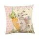 thumbnail image 5 of Fundas de almohada de Pascua, cojines para sofá, fundas de almohada decorativas con cremallera Conejito, 5 of 9