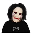 thumbnail image 2 of A2z Halloween Full Head Latex Mask Saw Movie Jigsaw Puppet Creepy Scary Mask Fi [jkw], 2 of 5