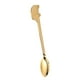 thumbnail image 3 of Cubiertos de creativo Tenedor Utensilios de material acero inoxidable s y tenedores Cuchara de oro, 3 of 7