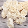 thumbnail image 2 of Light Grey Aroma Diffuser Reed Sticks for Perfume Diffusion 5 Pcs Fabric Flower Rattan Sticks, 2 of 9