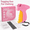 PINK Orange, variant on VALUNE Handheld Stitch Gun for Clothes, Quick Clothing Fixer Tagging Gun, Includes 6 Needle, 1000 Black Fasteners & 1000 White Fasteners