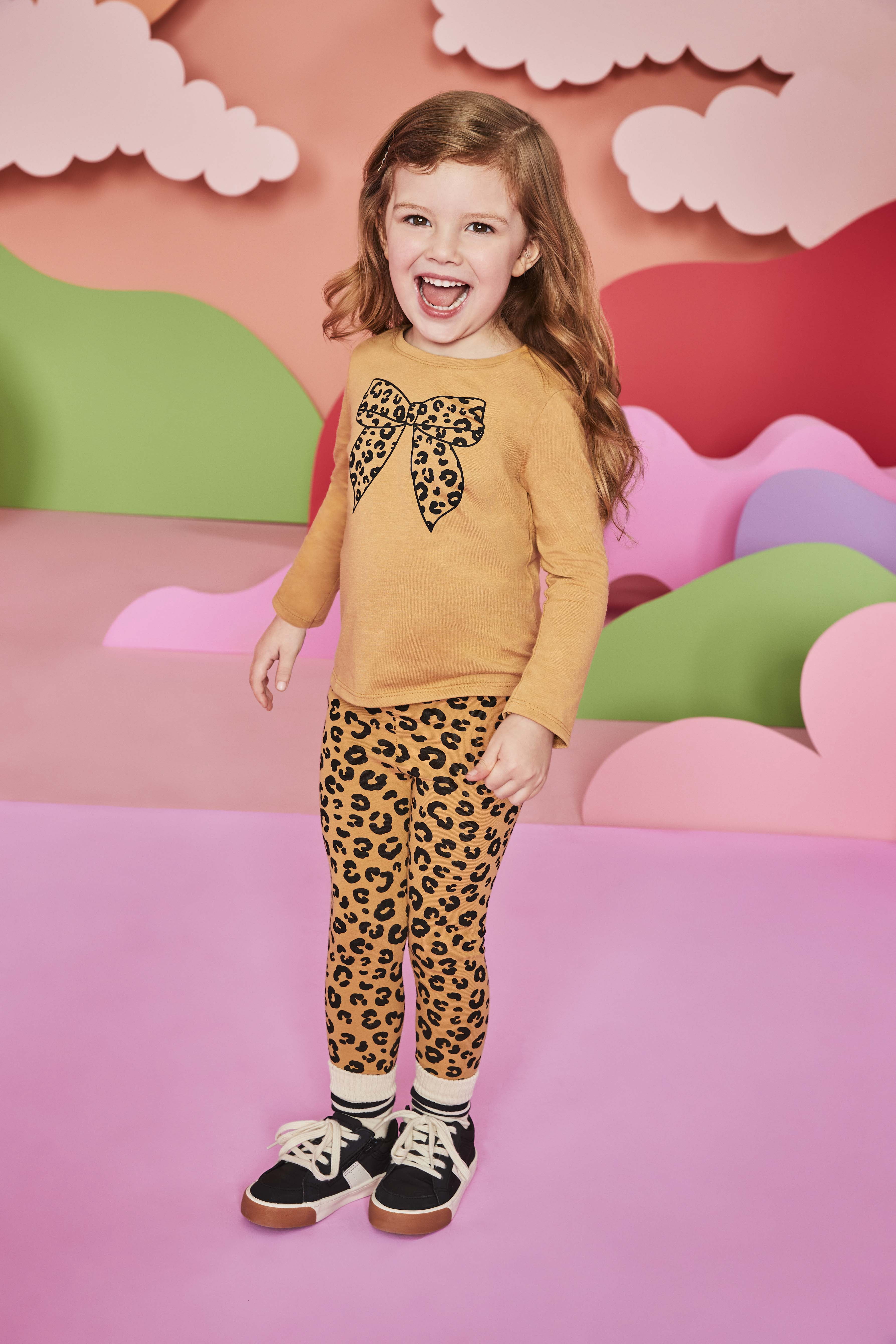 Garanimals Newborn, Baby & Toddler Girl Cotton Pull-on Leggings, Sizes 0M–6T, Single & 3-pack
