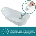 thumbnail image 6 of Contours Oasis 4-in-1 Comfort Cushion Baby Bathtub for Newborn, Infant, and Toddler - White, 6 of 18