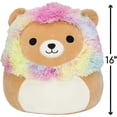 thumbnail image 4 of Leonard Rainbow Hair Lion Plush Toy Kids Gift 40cm, 4 of 4