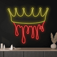 thumbnail image 2 of Glowneon Crown Neon Signs, Long-lasting Wall Art Decor, 2 of 4