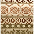 thumbnail image 3 of Plutus PBRA1309-1225-DP Coussin de Luxe Arabesque Nuances de Brun 12 x 25 Po, 3 of 3
