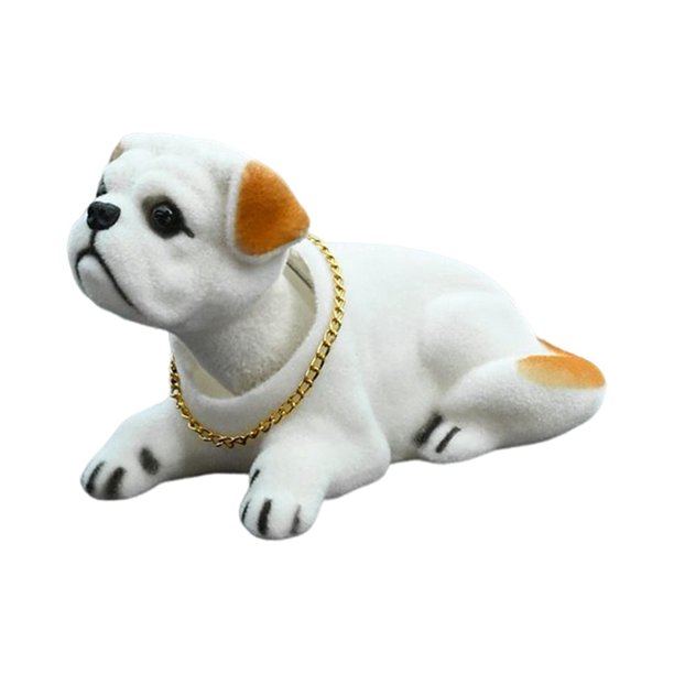 Perros de salpicadero, cabezas que asienten con cabeza, para salpicadero , cachorro para decoración de Interior de vehíc Sunnimix estatuilla asintiendo