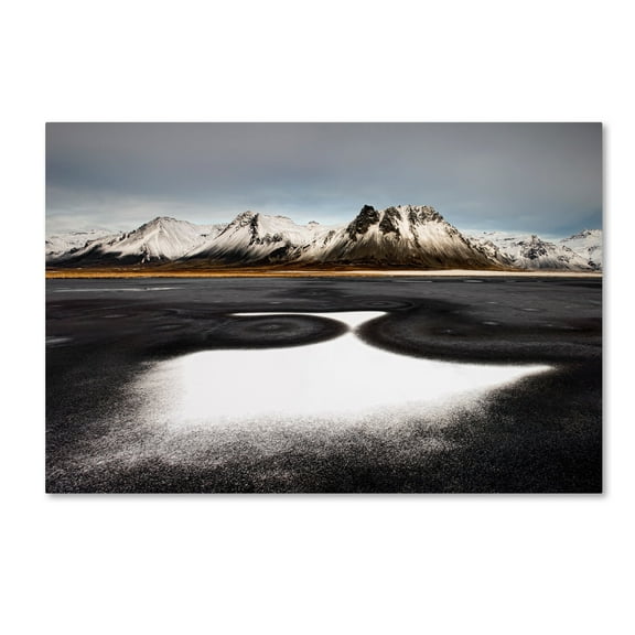 Liloni Luca 'Iceland First Snow' Canvas Art