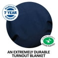 thumbnail image 6 of ArmorFlex Challenger II V-Free Adjusta-Fit Turnout Blanket |Navy |94, 6 of 9