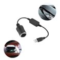 thumbnail image 2 of Car Converter Adapter Usb Port To 12v Cigarette Lighter Socket Female Power Cord, 2 of 5