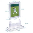 thumbnail image 3 of 8 Portatarjetas Magnéticos para Tarjetas Coleccionables, Portatarjetas Protectores con Base de Soporte Acrílico para , Tarjetas Deportivas, 3 of 8