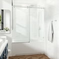 thumbnail image 4 of Cozy 54"x 60" Frameless Single Slide Shower Door 3/8"Tempered Square, 4 of 10