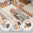 thumbnail image 3 of Oberlux Jungle Animal Safari Musical Baby Crib Mobile, Grey, 3 of 6