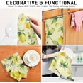 thumbnail image 6 of SKYSONIC Yellow Fresh Lemon Kitchen Towels Set of 4,Super Soft and Strong Absorption Dish Towels,Multifunctional Table Towels,Tea Towels, Decorative Towels 28x18in, 6 of 7