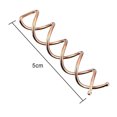 thumbnail image 2 of Spiral Bobby Pins,20-Pack,Rotating  Hair Pins,Rose Gold Bobby Pins, 2 of 6