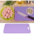 thumbnail image 4 of Cutting Board-Food Grade Silicone Flexible Cutting Board Chopping Board for Home Kitchen Use Purple, 4 of 7
