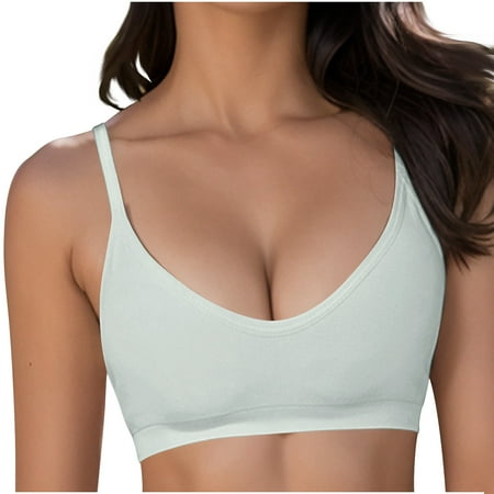 GENGING Women Clearance Women s Sports Bra Saved Items Fitness Running Shockproof Yoga Tank Fall Tops No Steel Ring Comfort Sports Bra