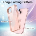 thumbnail image 3 of JETech Glitter Case for iPhone 15 6.1-Inch, Bling Sparkle Shockproof Phone Bumper Cover, Cute Sparkly for Women and Girls (Rose Gold), 3 of 7
