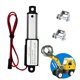thumbnail image 3 of 2X Mini Actuador Lineal Eléctrico - de 1,2 Pulgadas, 64N / 14.4Lb, Velocidad 0,6 Pulgadas / S Mini Actuador de Movimiento Impermeable Pequeño 12 V Dc, 3 of 5