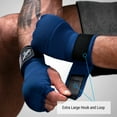 thumbnail image 3 of Hayabusa Quick Gel Boxing Hand Wrap Gloves - Blue, Large, 3 of 6