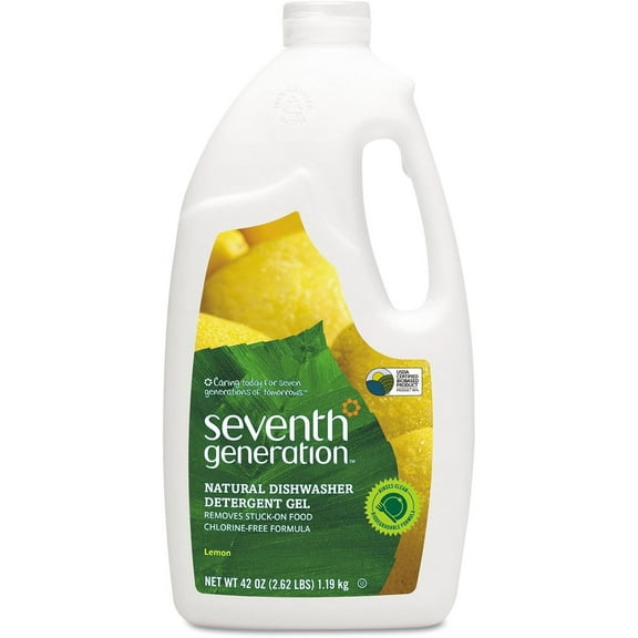 Seventh Generation Automatic Dishwashing Gel Lemon Scent -- 42 fl oz