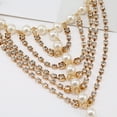 thumbnail image 2 of Beach Foot Ornaments Fashion Luxury Multi-layer Diamond Claw Chain Pearl Tassel, 2 of 2