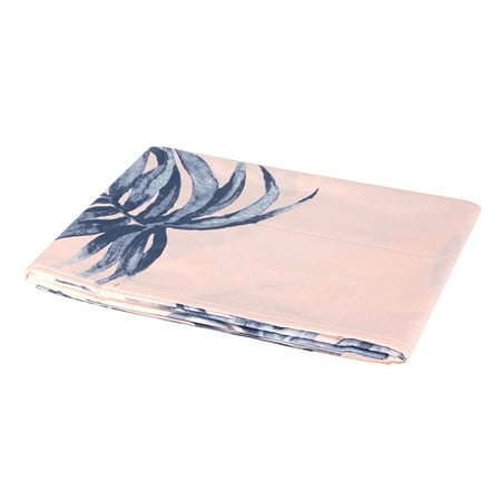 

Waterproof & Wipe Clean 52 x 71 Tropical Leaf Print Cotton Linen Tablecloth