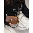 thumbnail image 3 of Women's Classic Flap Shoulder Bag Crossbody Purse with Metal Lock Closure, 3 of 8