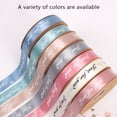 thumbnail image 5 of 1 Inch Wide Satin Ribbons Roll 100 Yards Just for You Ribbon for Wedding Birthday Valentine's Day Floral Decor, 5 of 5