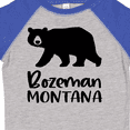 thumbnail image 4 of Inktastic Bozeman, Montana Black Bear Silhouette Boys or Girls Toddler T-Shirt, 4 of 5