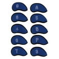 thumbnail image 2 of 10PCS  Club Head Covers, Mesh Cloth Waterproof Breathable  Iron Pole Protective Cover With Numbers, 2 of 8