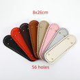 thumbnail image 2 of Base de bolso tejida para bricolaje, hardware para equipaje, 26 x 8 cm, parte inferior de bolso, placa inferior de cuero para bolso hecha a mano, 2 of 5