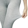 thumbnail image 2 of Women's High Waisted Yoga Pants Trinity No Front Seam Full Length Leggings, 2 of 9